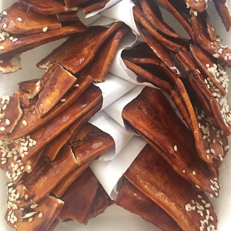 crisp banana snack