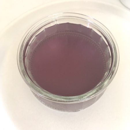 Ube Raindrop Cake