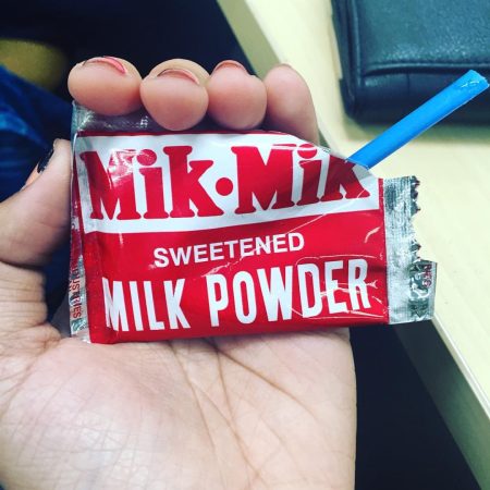 Mikmik sweetened milk powder
