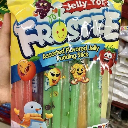 Jelly pudding sticks